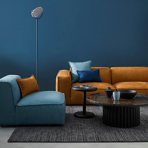 Large Warwick Macrosuede Beanbag